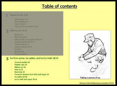 The Curious World of Ice and Snow: Part 3 of 3