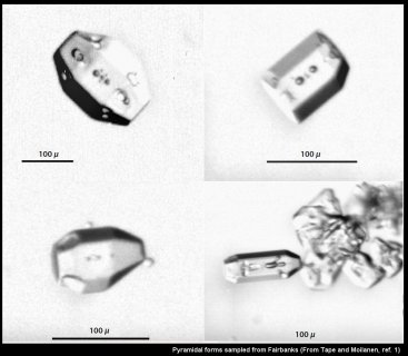 Odd Radius Haloes and Pyramidal Crystal Faces