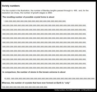 Snow Crystal Variety and the Bentley Length Scale in Clouds